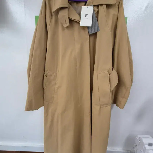 [BUNJANG] Renoma Beige Trench Coat New / 레노마트렌치코트