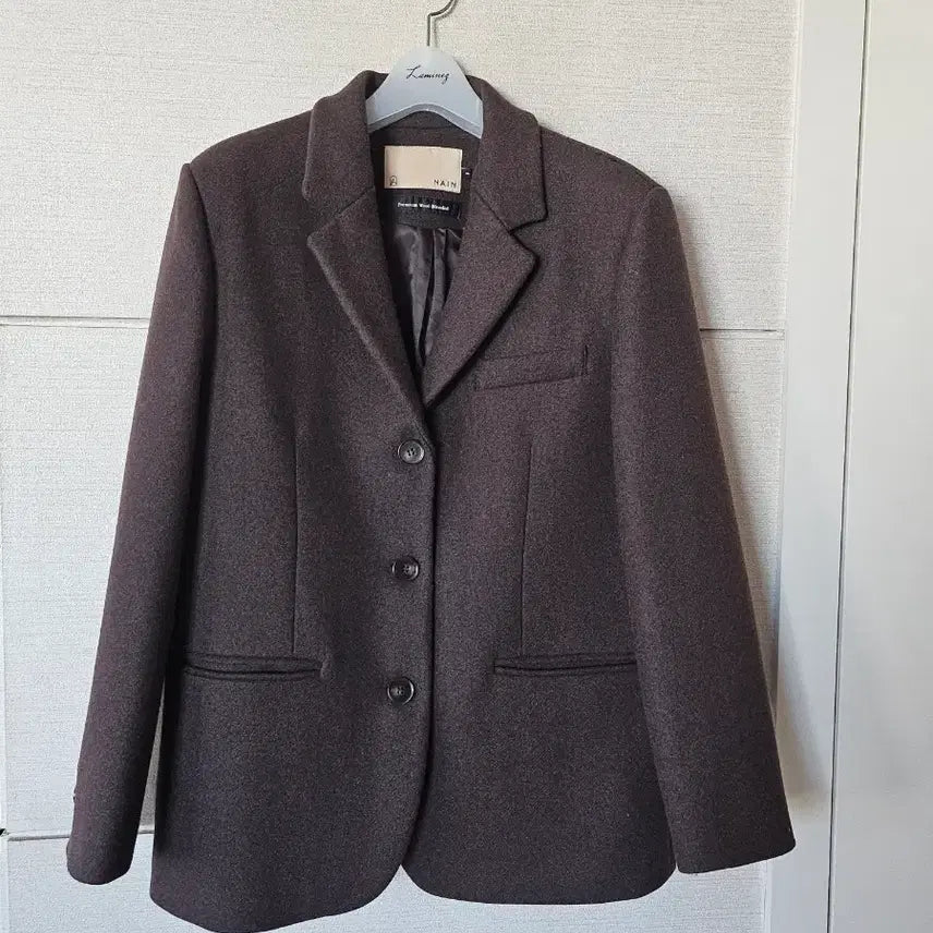 [BUNJANG] Atelier Nine Wool Bear Setup Lip Pocket Jacket / 아틀리에나인 울 베어 셋업립 포켓 자켓