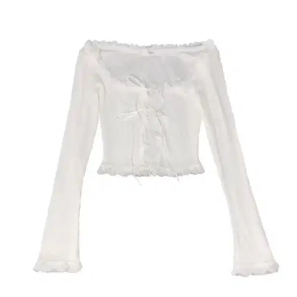 [BUNJANG] Suzen Stella Strap Cardigan / Suzen stella strap lace 스젠 스텔라 가디건
