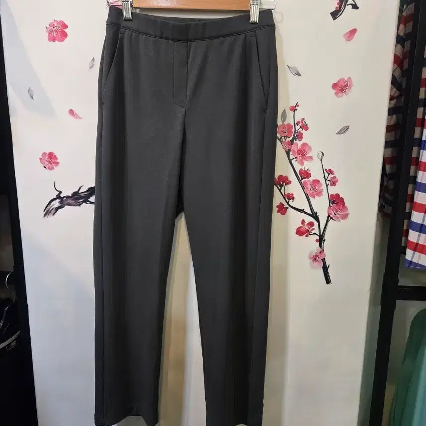 [BUNJANG] Xexymix Dark Grey Slacks Pants (M) / 젝시믹스 슬랙스 바지 다크 그레이 M