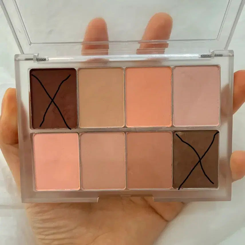 [BUNJANG] Holika Holika Eyeshadow Palette Set / 홀리카홀리카 섀도우 6개 + 8구 공용기
