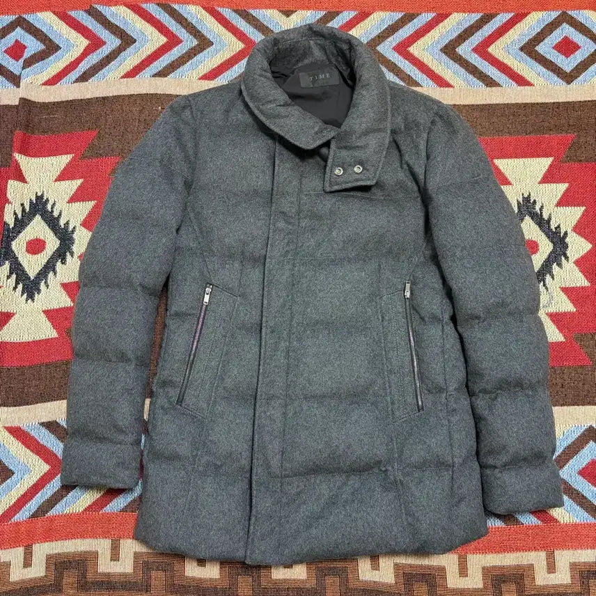 [BUNJANG] TIME (Hansem) Wool Blend Goose Down Padding Jacket / 95-100] 한섬 타임 울 블랜드 구스다운 패딩 자켓
