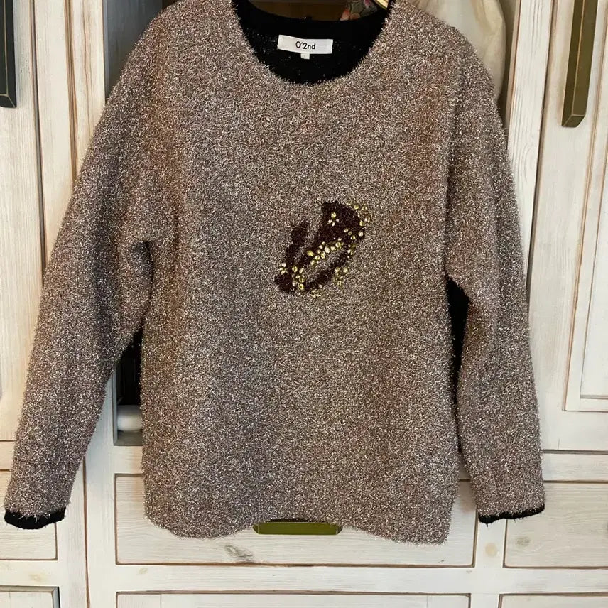 [BUNJANG] Osecon Gold Thread Sweatshirt / 오즈세컨 금사 맨투맨