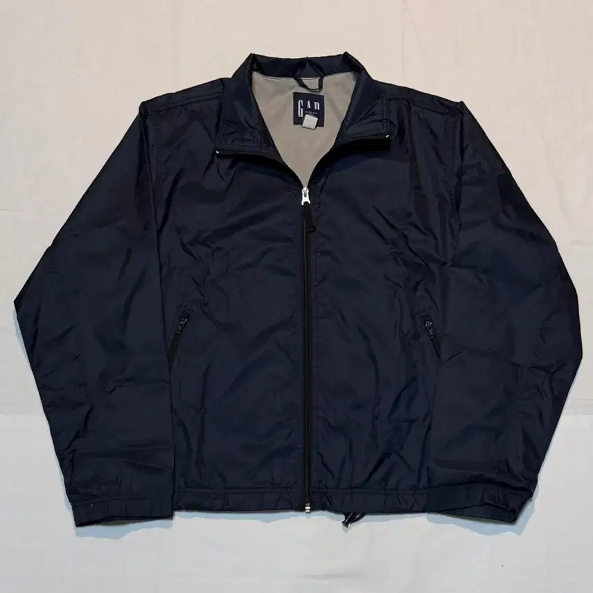[BUNJANG] Old Gap Nylon Blouson Windbreaker Navy / 00s 올드갭 나일론 블루종 바람막이 네이비