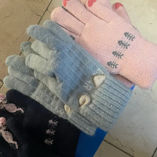 [BUNJANG] Children's Gloves Set (3 Pairs) / 아이용 장갑