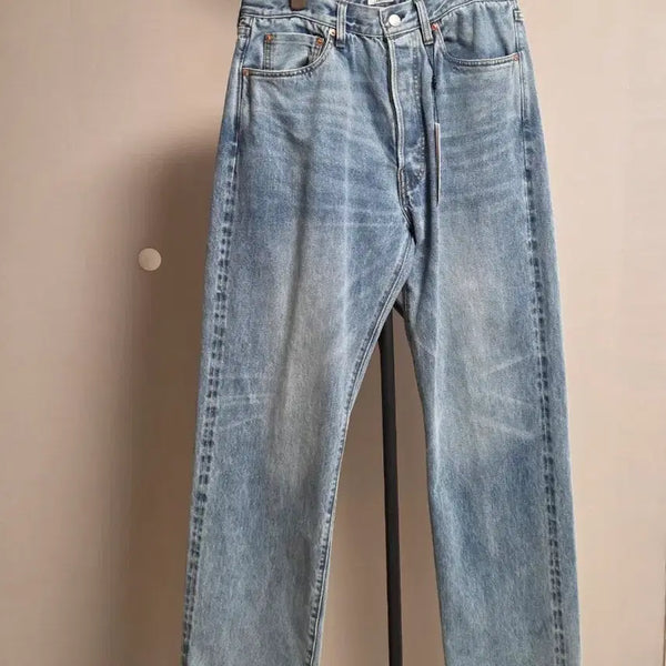 [BUNJANG] Espiar E01 Denim Pants Light Indigo / [새상품] 에스파이 E01 데님팬츠 라이트인디고 연청