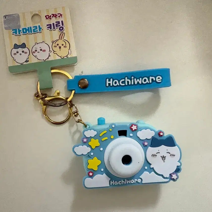 [BUNJANG] Hachiware Camera Keychain / 먼작귀 하치와레 카메라 키링