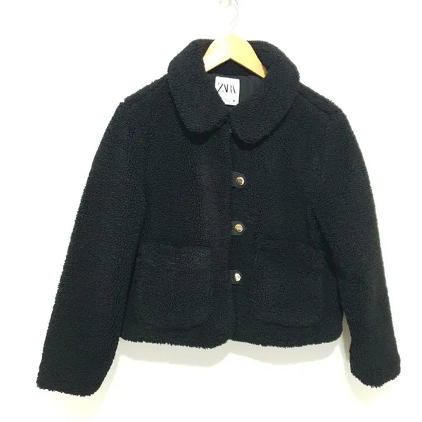 [BUNJANG] ZARA Fleece Short Jacket XS / 자라 플리스 숏 자켓 XS_W0636
