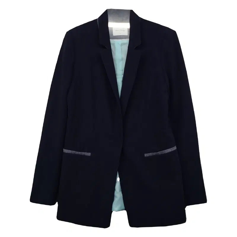 [BUNJANG] Mind Bridge Navy Modern Formal Tailored Single Suit Blazer 55 / 마인드브릿지 네이비 모던 포멀 테일러드 싱글 수트 블레이저 55