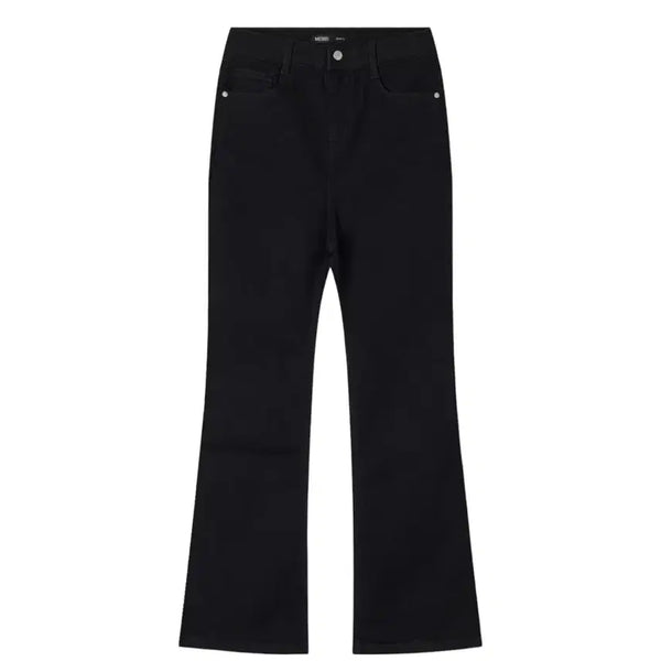 [BUNJANG] MIXXO Bootcut Black Pants / 미쏘 부츠컷 블랙 팬츠