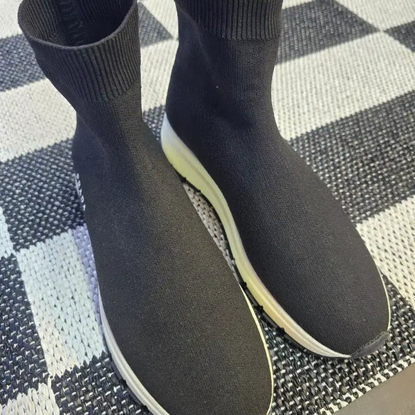 [BUNJANG] Prada Black Sock Sneakers / 중고정품 프라다 삭스 스니커즈 245