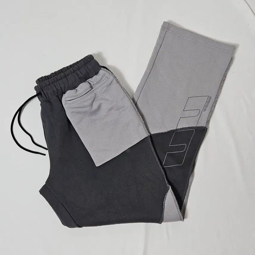 [BUNJANG] MITARBEITER Patchwork Training Sweatpants / MITARBEITER 패치워크 트레이닝 스웻팬츠 절개 OS