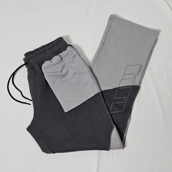 [BUNJANG] MITARBEITER Patchwork Training Sweatpants / MITARBEITER 패치워크 트레이닝 스웻팬츠 절개 OS