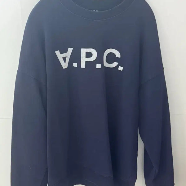 [BUNJANG] A.P.C. Sweatshirt Navy L / 아페쎄 맨투맨 네이비 L사이즈