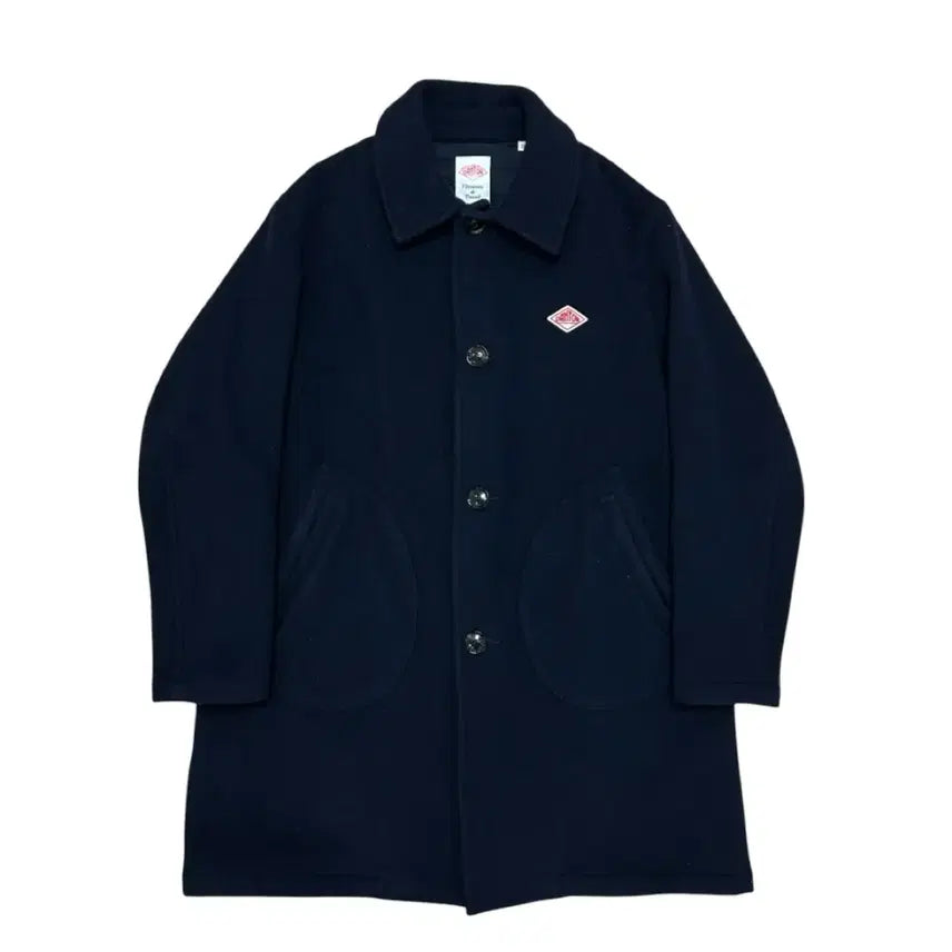 [BUNJANG] DANTON Navy Wool Coat / 단톤 네이비 울 코트(38)