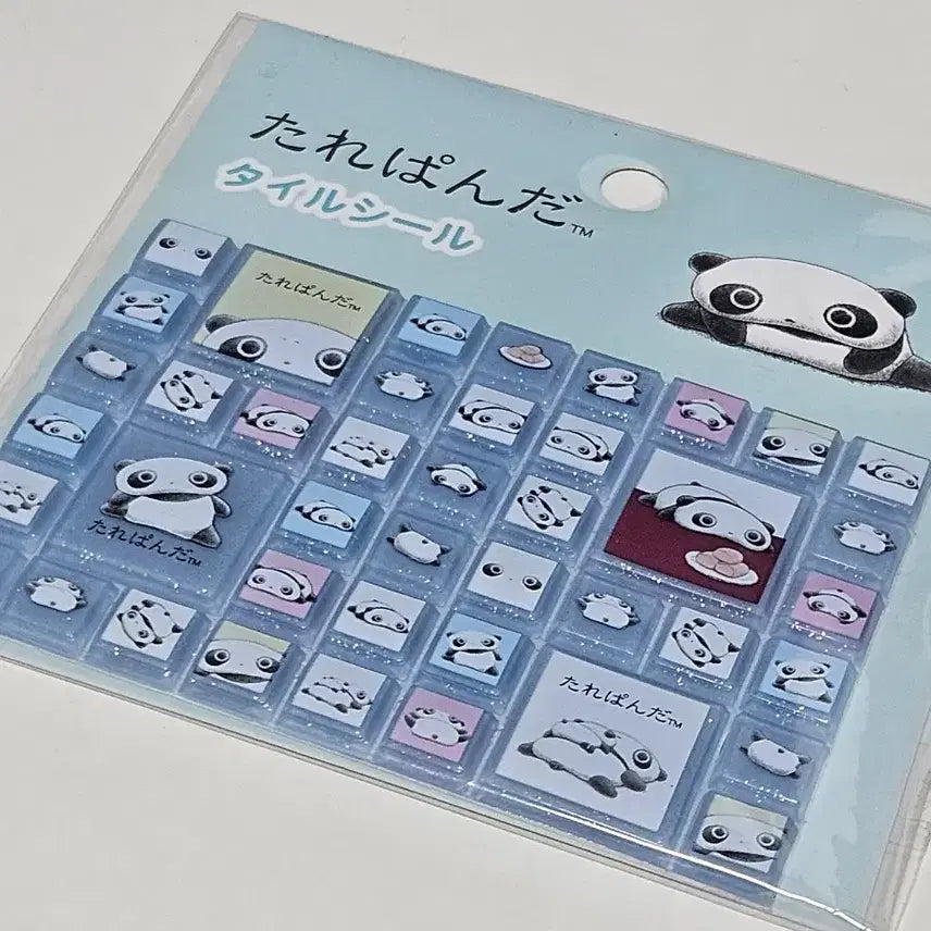 [BUNJANG] San-X Tarepanda Tile Sticker (Sealed) / 산엑스 타레팬더 타일 스티커 미개봉
