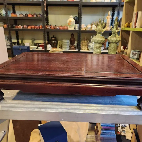 [BUNJANG] Hwali Wood Plate Stand, Base, and Tea Table / 일본에서온 화리목 지판 다이,좌대,찻상