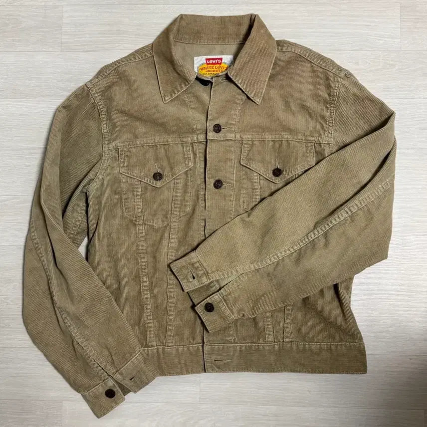 [BUNJANG] Levi's White Label Corduroy Jacket Beige L / L 리바이스 코듀로이 자켓
