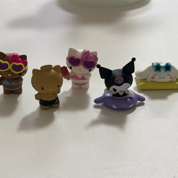 [BUNJANG] Sanrio Pool Series Set / 산리오 수영장 시리즈 5종 일괄