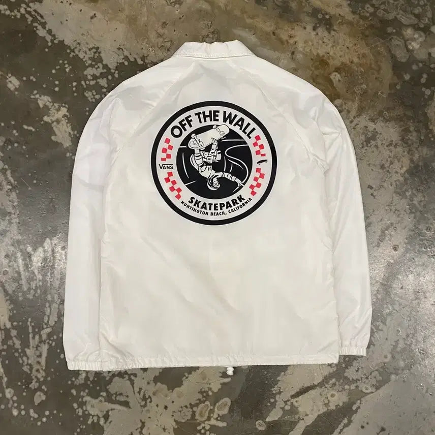 [BUNJANG] Vans Skatepark Jacket White / 반스 스케이트파크 자켓 화이트