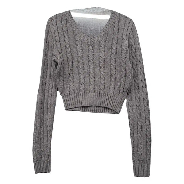 [BUNJANG] Black Up Women's Gray Cotton Soft Minimal Basic Round Knit M / 블랙업 여성 그레이 코튼 소프트 미니멀 베이직 라운드 니트 M