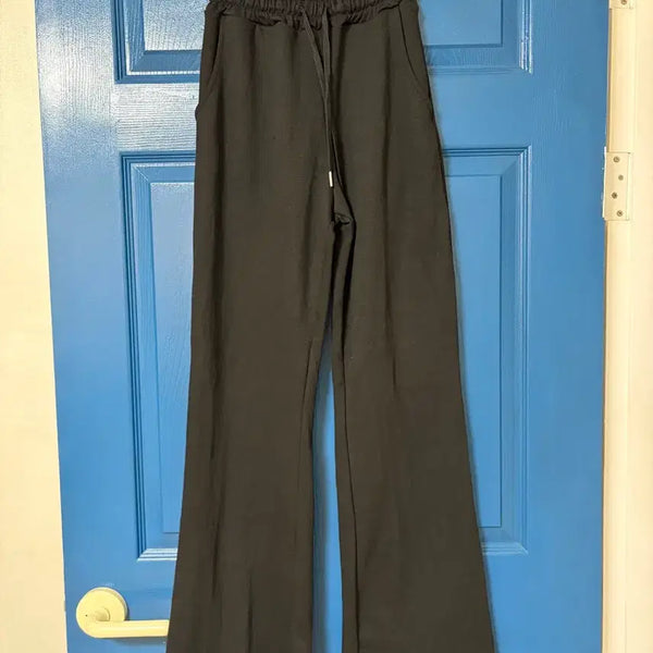 [BUNJANG] Women's Bootcut Training Pants (Size S) / [S] 부츠컷 추리닝바지