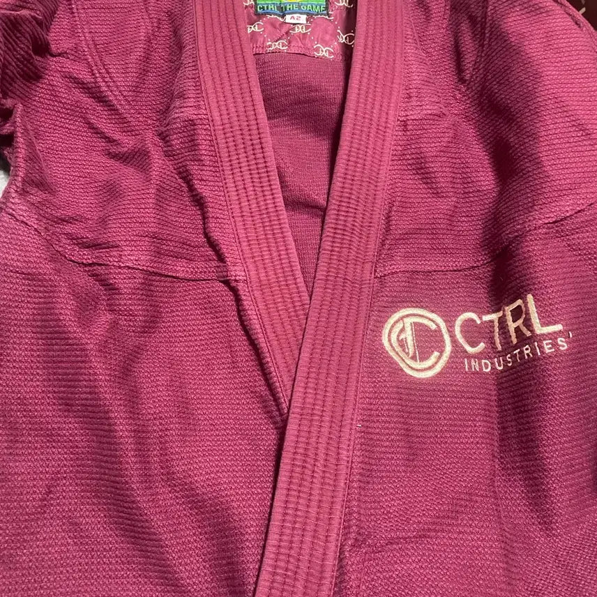 [BUNJANG] CTRL INDUSTRIES Jiu Jitsu Gi Burgundy A2 / CTRL 컨트롤 주짓수 도복 버건디 A2