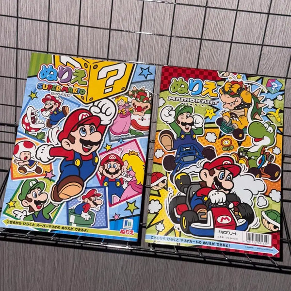 [BUNJANG] Super Mario Coloring Book / 슈퍼마리오 컬러링북