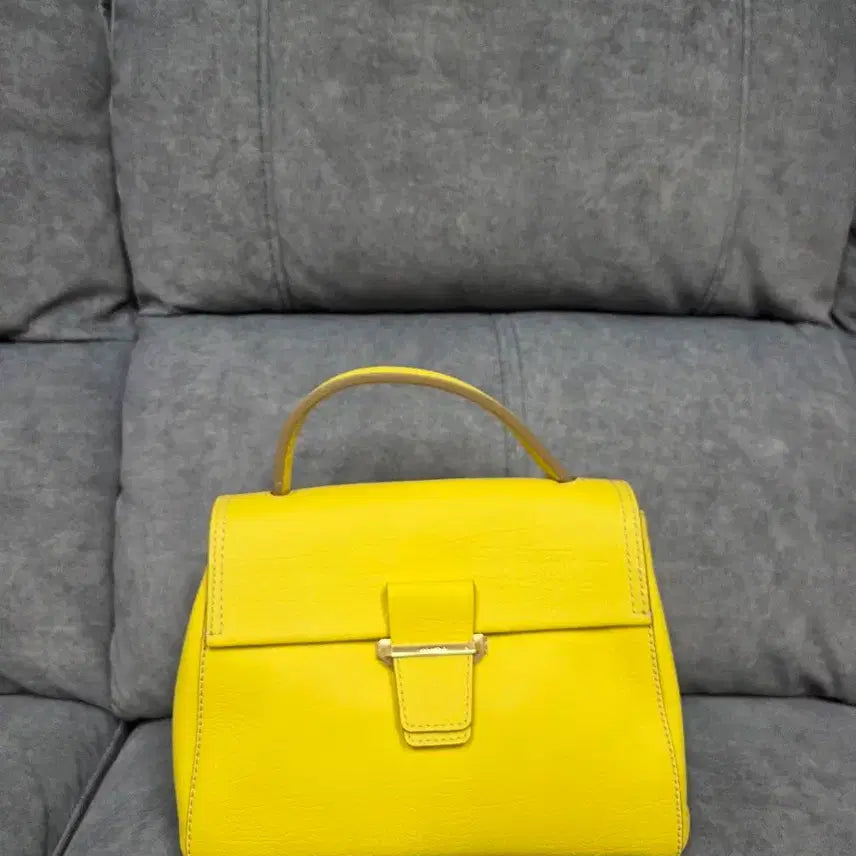[BUNJANG] Beanpole Yellow Bag / 빈폴 가방 샛노랑색 이쁨