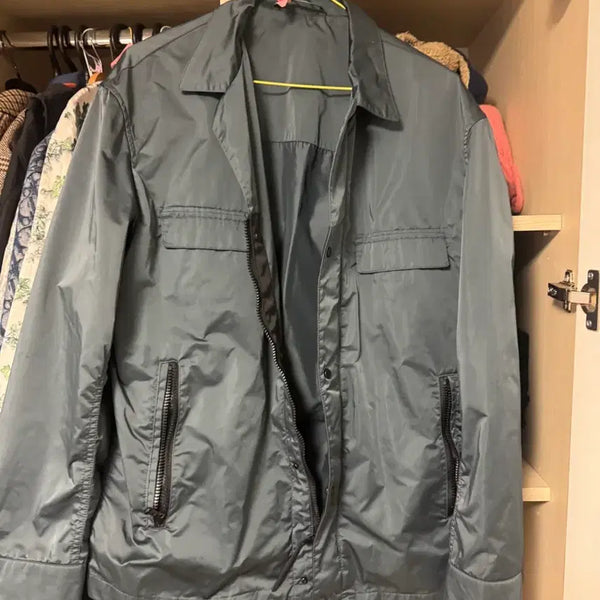 [BUNJANG] Solid Homme Nylon Jacket Prada Fabric / 솔리드옴므 나일론 자켓 프라다 원단