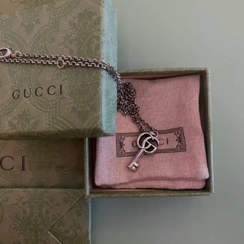 [BUNJANG] Gucci Key Necklace Silver / 구찌 키 목걸이