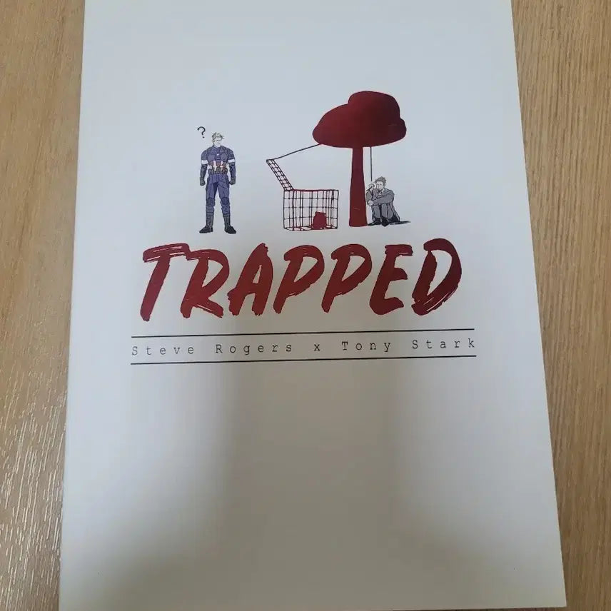 [BUNJANG] Marvel StegToni Stony TRAPPED Fanbook / 마블 회지 개인지 동인지 팬북 스팁토니 스토니 TRAPPED