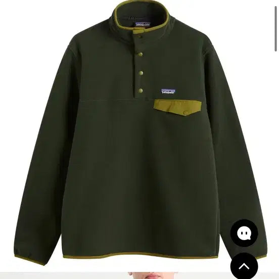 [BUNJANG] Patagonia Lightweight Synchilla Snap-T Fleece Pullover - Old Growth Green (XL) / 파타고니아 라이트웨이트 신칠라 xl 팝니다