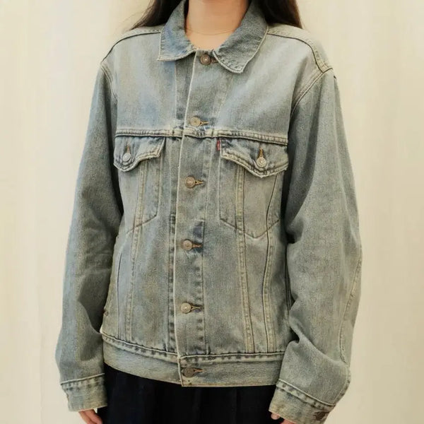[BUNJANG] Levi's 70505 Standard Trucker Denim Jacket / USA 리바이스 70507 스탠다드 트러커 데님 자켓