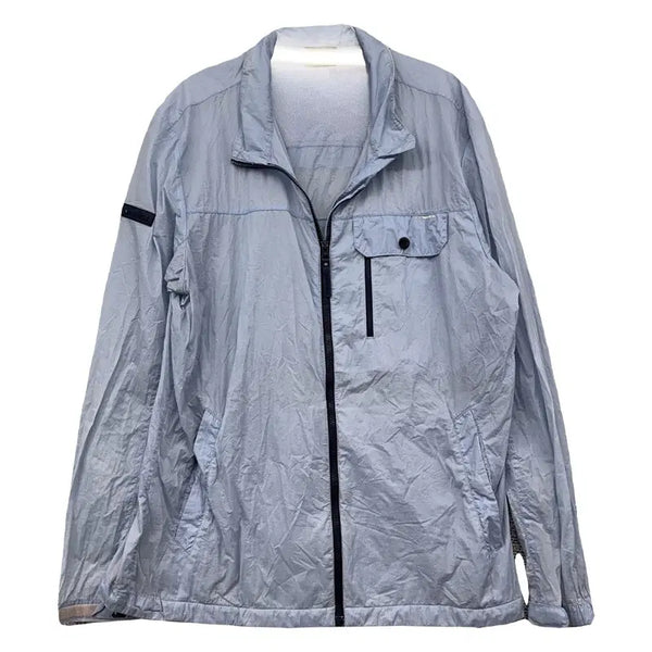 [BUNJANG] Merrell Light Blue Nylon Windbreaker L / 머렐 라이트블루 나일론 기능성 등산 아웃도어 방풍 바람막이 L