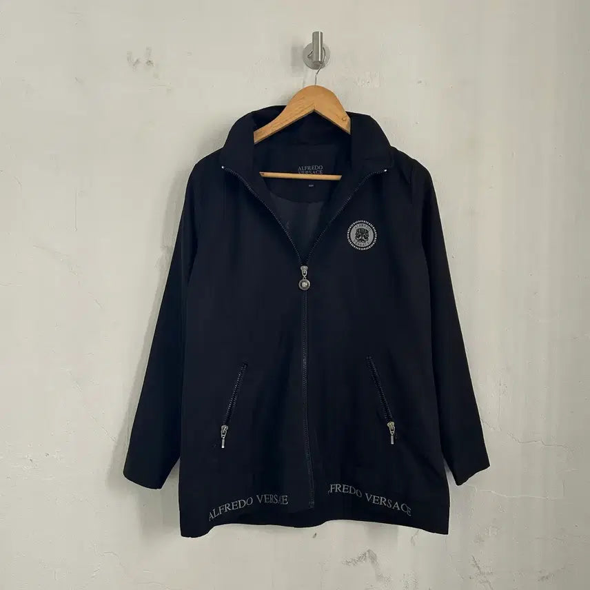 [BUNJANG] Alfredo Versace Old School Zip-Up Jacket / Alfredo Versace 올드스쿨 집업 자켓