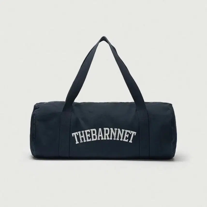[BUNJANG] TheBarnet Logo Duffle Bag Navy / 더바넷 로고 더플 백 네이비