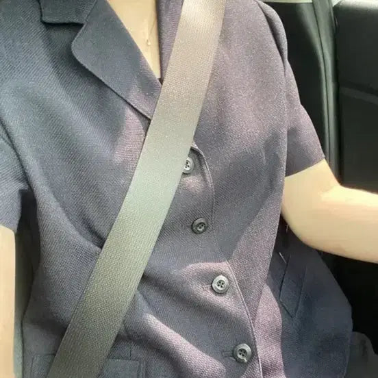 [BUNJANG] A CER Hacer MOA Summer Jacket Navy / 아쎄르 hacer moa 썸머 자켓 네이비