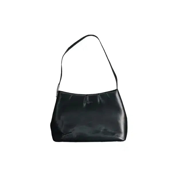 [BUNJANG] BALENCIAGA Black Leather Shoulder Bag / BALENCIAGA leather shoulder bag black