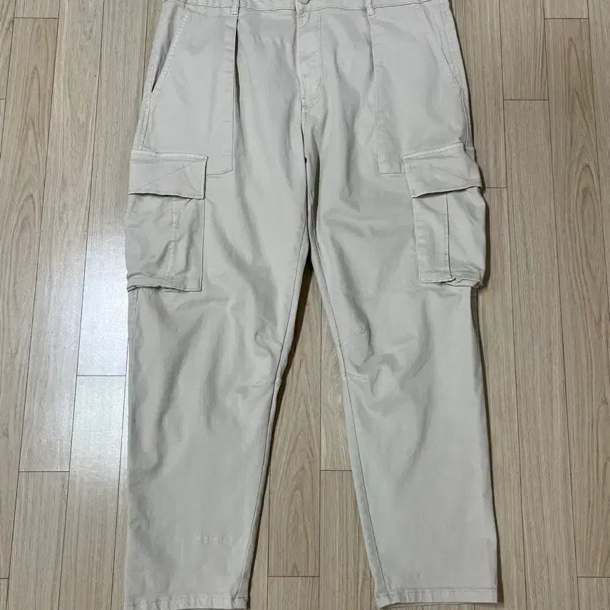 [BUNJANG] Zara Cargo Pants Beige / 자라 카고 팬츠