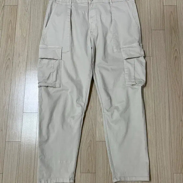 [BUNJANG] Zara Cargo Pants Beige / 자라 카고 팬츠