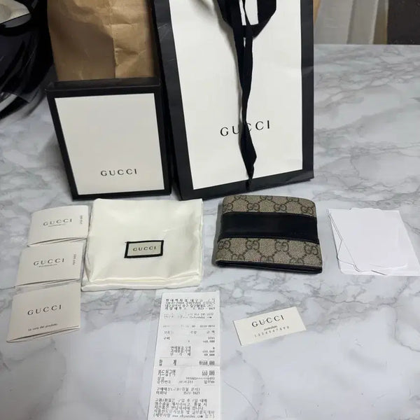[BUNJANG] Gucci Eden Bi-fold Wallet / [백화점판]구찌 에덴 반지갑 팝니다.