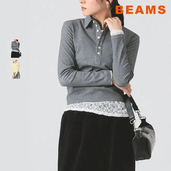 [BUNJANG] BEAMS Ray Piccadilly Polo Shirt / 빔즈 레이 별주 피카딜리 폴로 셔츠
