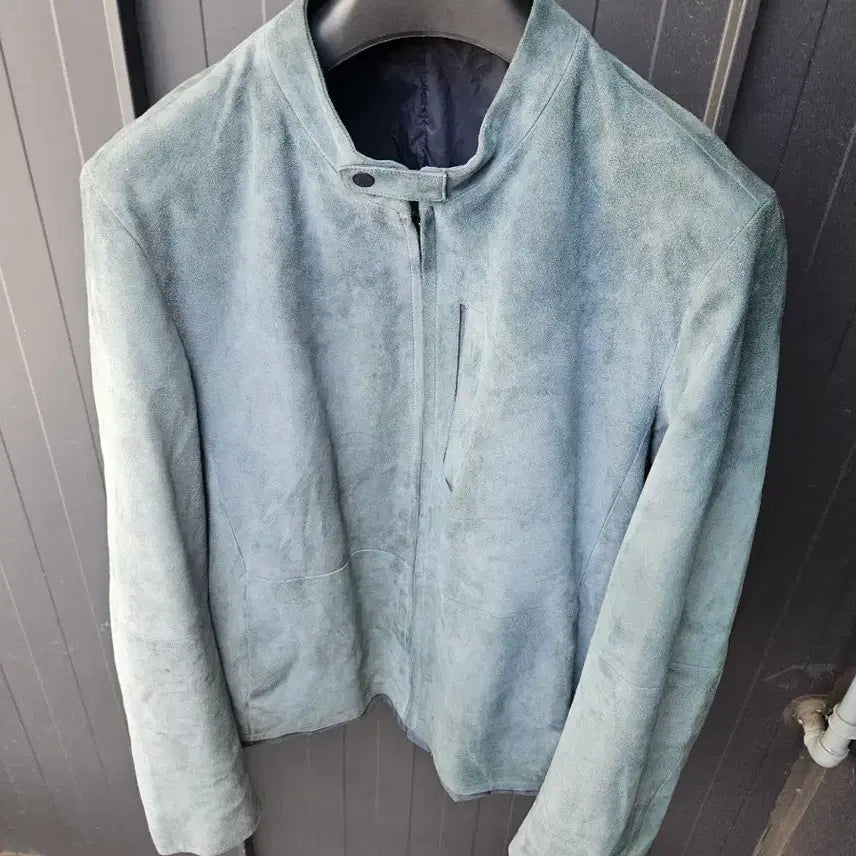 [BUNJANG] Lanvin Suede Leather Rider Jacket (100) / 100 이태리 랑방 스웨이드 가죽자켓 라이더자켓 바이커자켓
