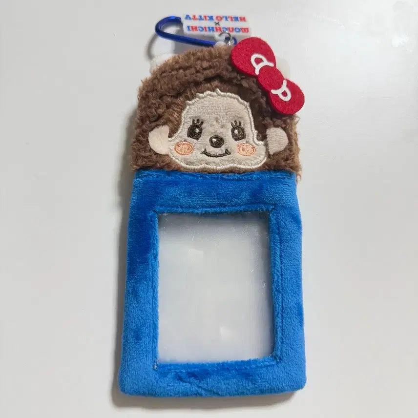 [BUNJANG] Monchhichi Hello Kitty Collaboration Photocard Holder / 몬치치 헬로키티 콜라보 포카홀더