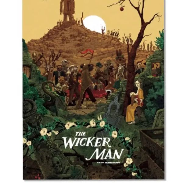 [BUNJANG] The Wicker Man: Final Cut Illustrated Poster / [위커맨: 파이널 컷] 일러스트 포스터