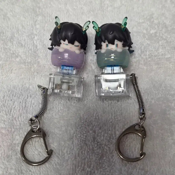 [BUNJANG] Honkai: Star Rail Dan Heng Keycap & Keychain Set / 스타레일 단항 키캡 키링 2종 일괄