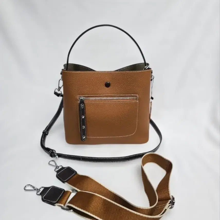 [BUNJANG] Genuine Leather Women's Bag / 소가죽 여성가방 새것 고급스러워요