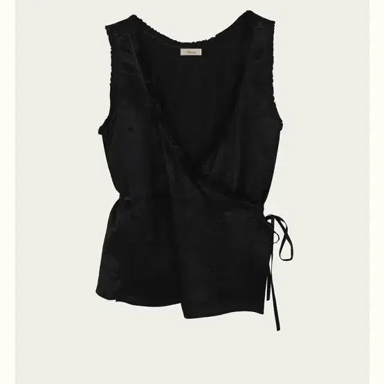 [BUNJANG] Tippy Shirring Blouse - Black / Tippy Shirring Blouse - Black
