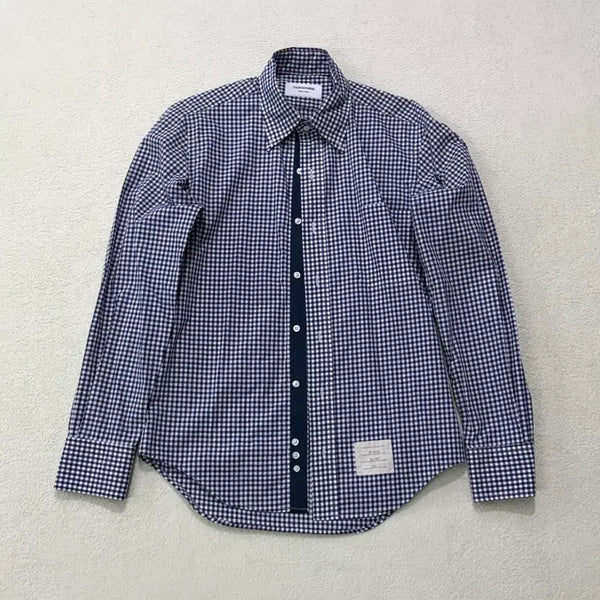 [BUNJANG] Thom Browne Gingham Check Shirt Size 1 / 정품 톰브라운 깅엄 체크 셔츠 사이즈 1